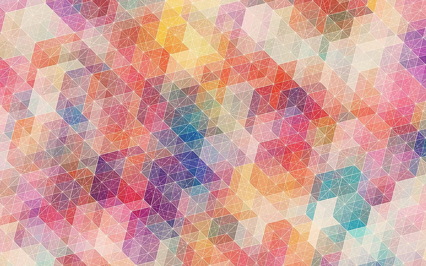 4 Geometric Design, vibrant geometric colors HD wallpaper