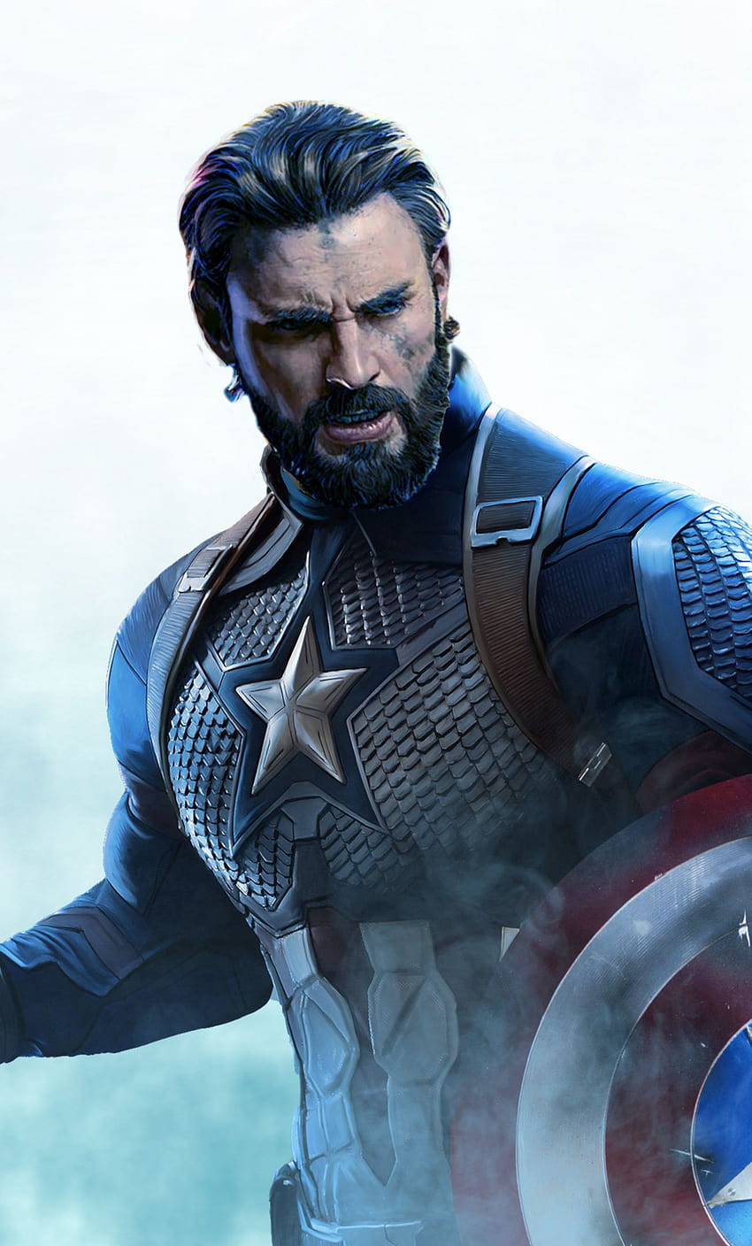 1280x2120 Captain America Beard Art iPhone , Backgrounds, and, captain america with beard HD phone wallpaper