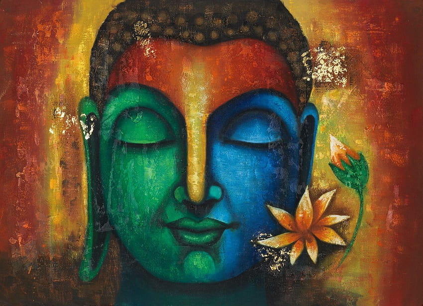 Buddha Paintings HD wallpaper
