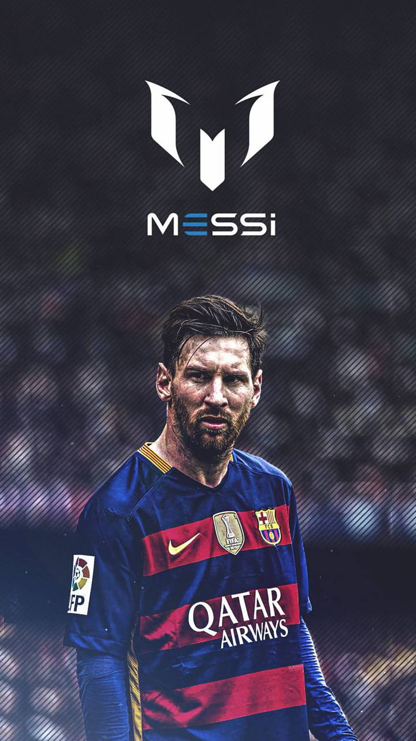 Leo Messi autorstwa Saltrockr, Ronaldo i Messi Goat iPhone Tapeta na telefon HD
