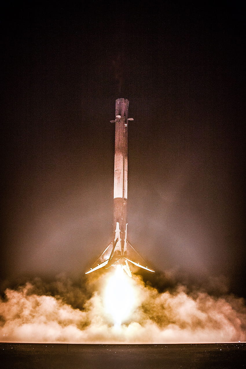 Official SpaceX launch/landing on Flickr : spacex, space x mobile HD phone wallpaper