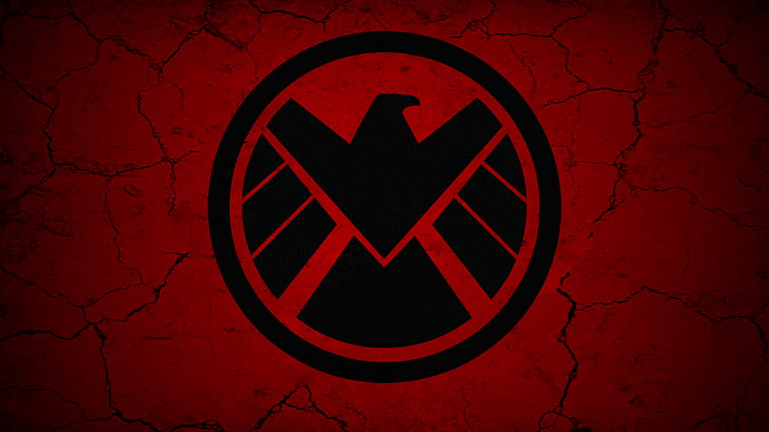 Agentes de Shield, logotipo de marvel de escudo fondo de pantalla