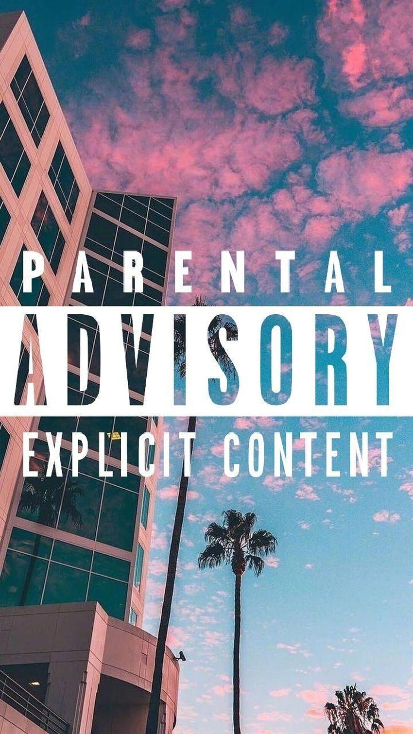 Parental Advisory Explicit Content custome made HD phone wallpaper