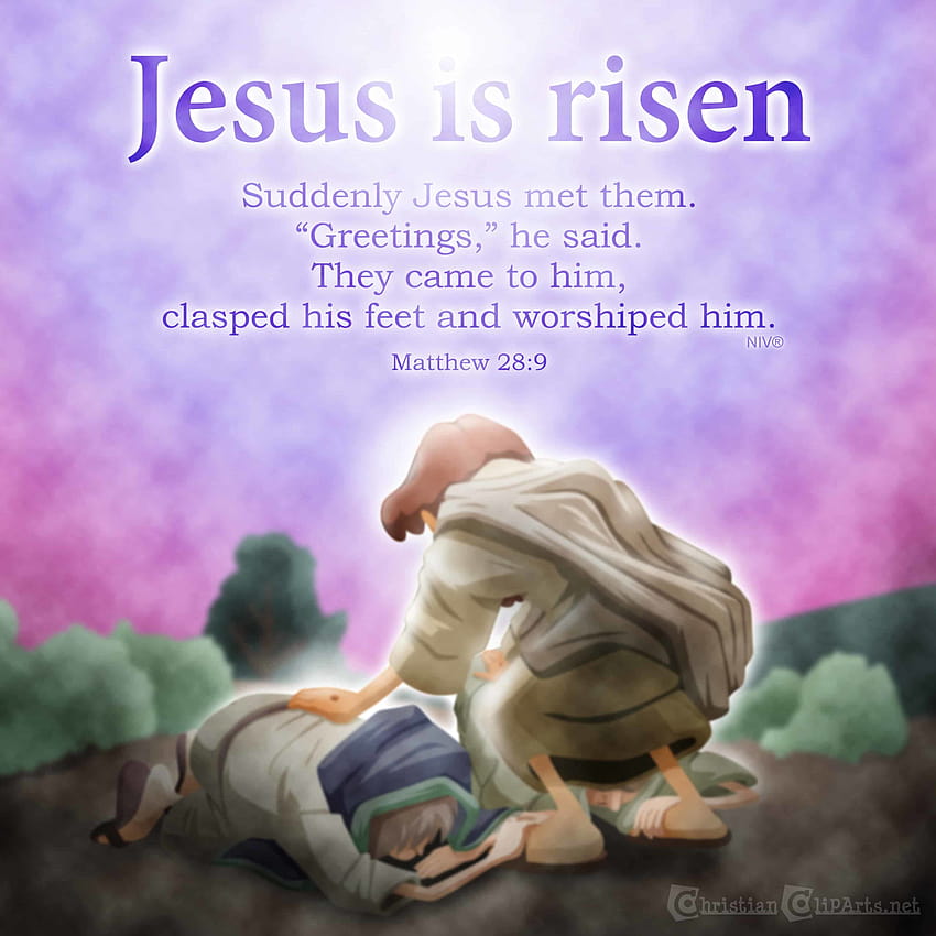 He Has Risen!, jesus risen easter HD phone wallpaper