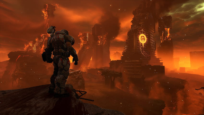 Doom Eternal die alten Götter HD-Hintergrundbild