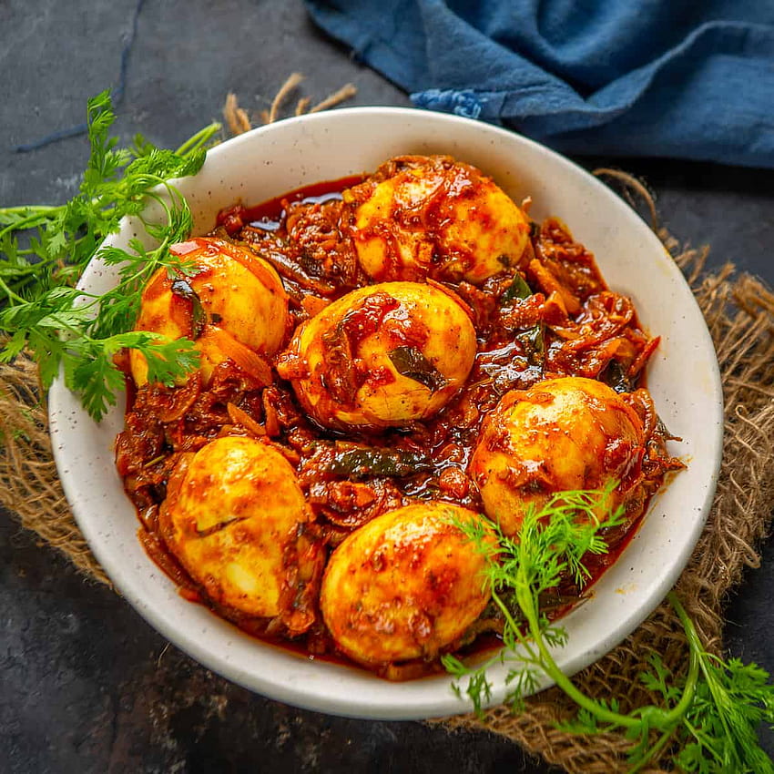 Kerala Egg Curry Recipe HD phone wallpaper