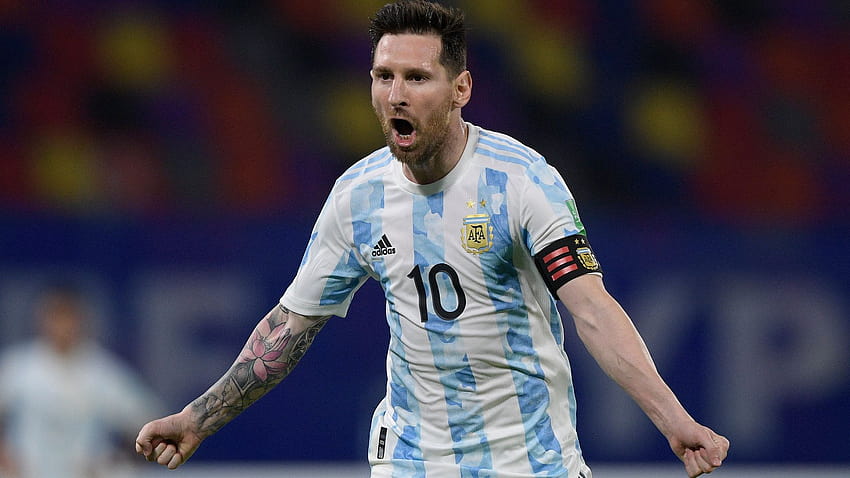 Messi: l'Argentine n'a jamais été trop dépendante de moi, les joueurs de l'équipe argentine 2021 Fond d'écran HD