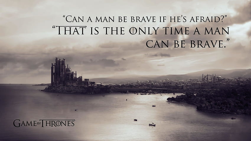 2 Game Of Thrones Quotes HD wallpaper