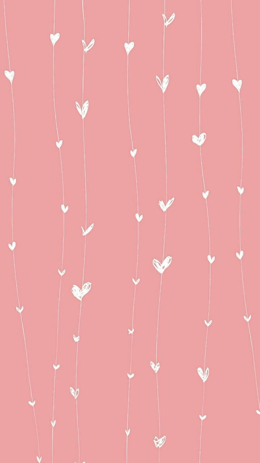 Jantung Vertikal, valentine vertikal wallpaper ponsel HD