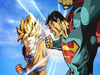 Goku vs superman group HD wallpapers | Pxfuel