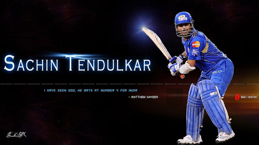 Download Respect and Awe: An icon of cricket and a global superstar, Sachin Tendulkar  Wallpaper | Wallpapers.com