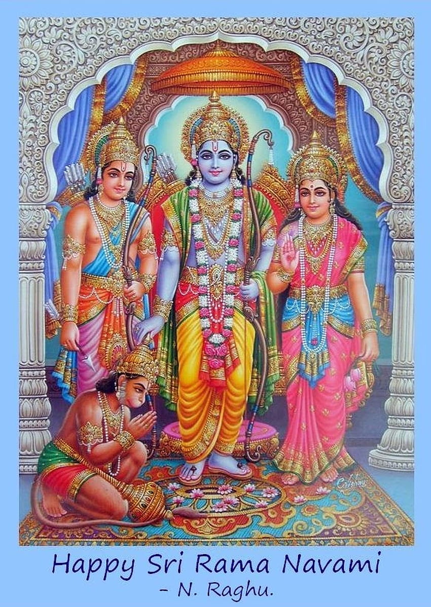 Rama Sita And Hanuman HD phone wallpaper | Pxfuel