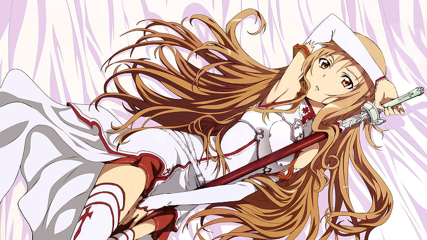 Asuna Yuuki Sword Art Online Anime ID: 3072 HD-Hintergrundbild