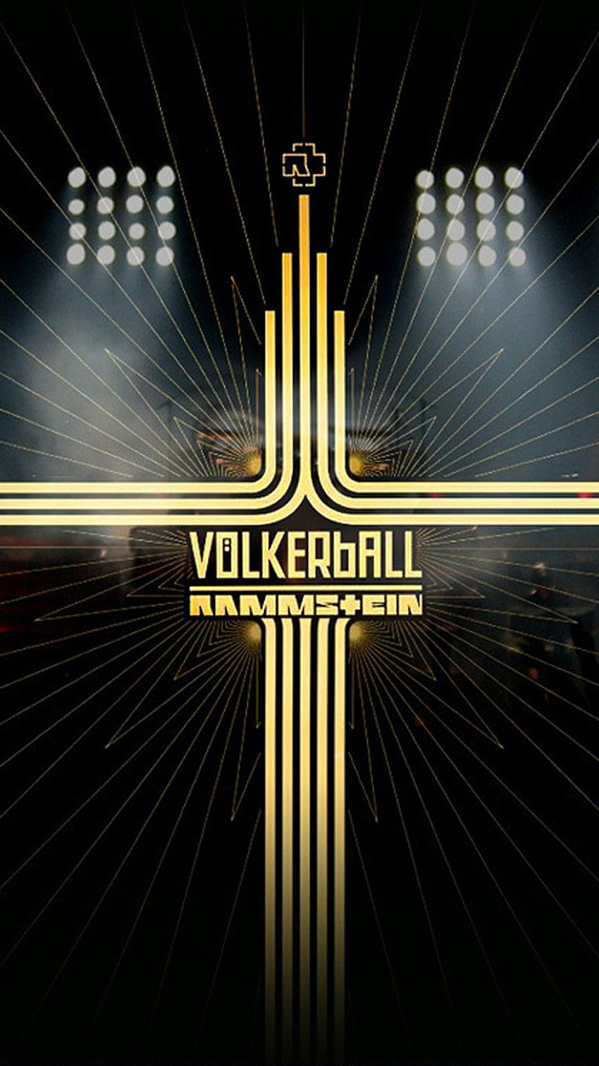 Rammstein ·①, Rammstein-Logo HD-Handy-Hintergrundbild