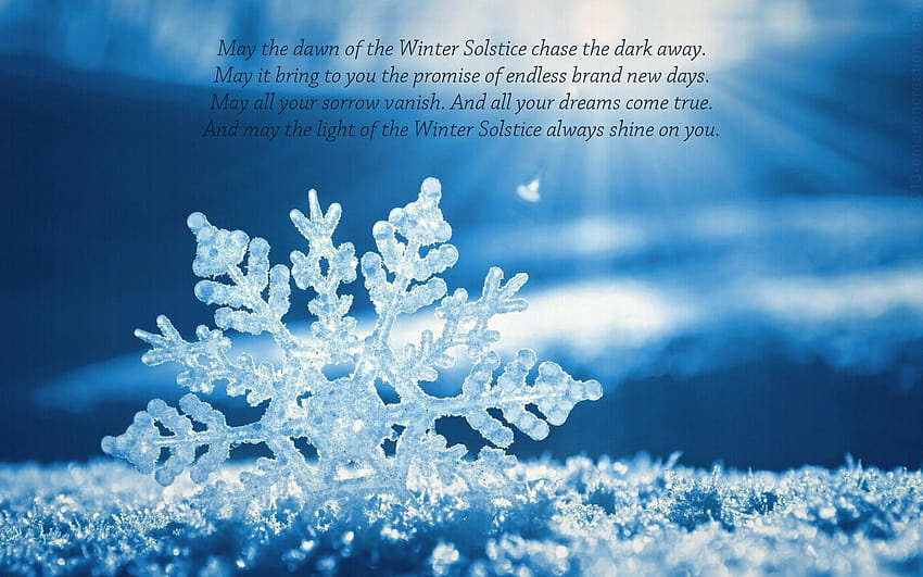 Wonderful Winter Solstice!, winter solstice wishes HD wallpaper