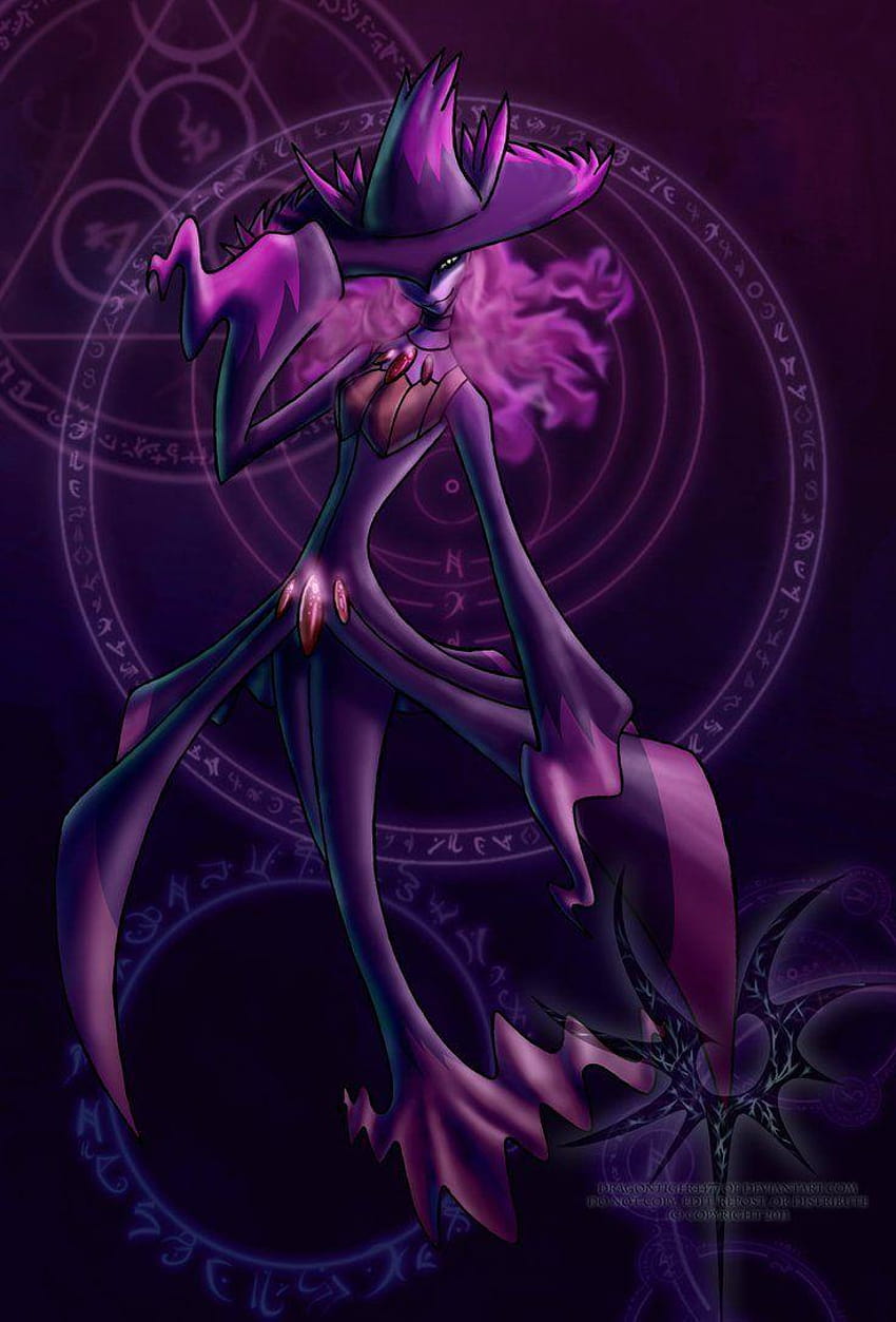 Anthro Mismagius by Aniseth HD phone wallpaper