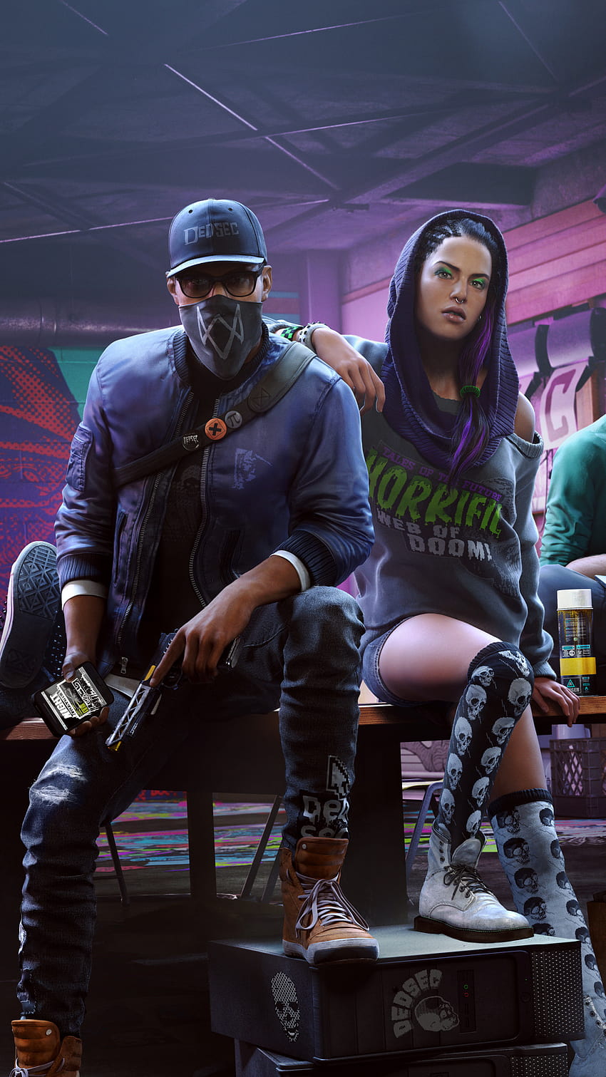 : Watch Dogs 2 Iphone HD phone wallpaper