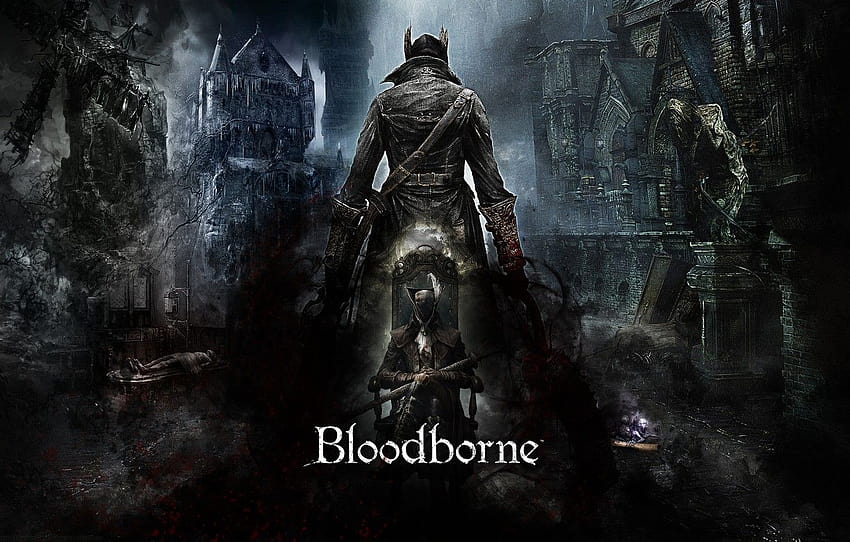 Bloodborne on Dog, от софтуер HD тапет