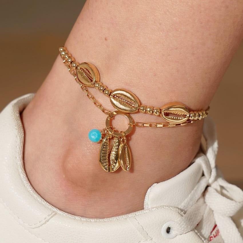 Women Silver Bead Chain Anklet Ankle Bracelet Barefoot Sandal Beach Foot   intl  Lazada PH