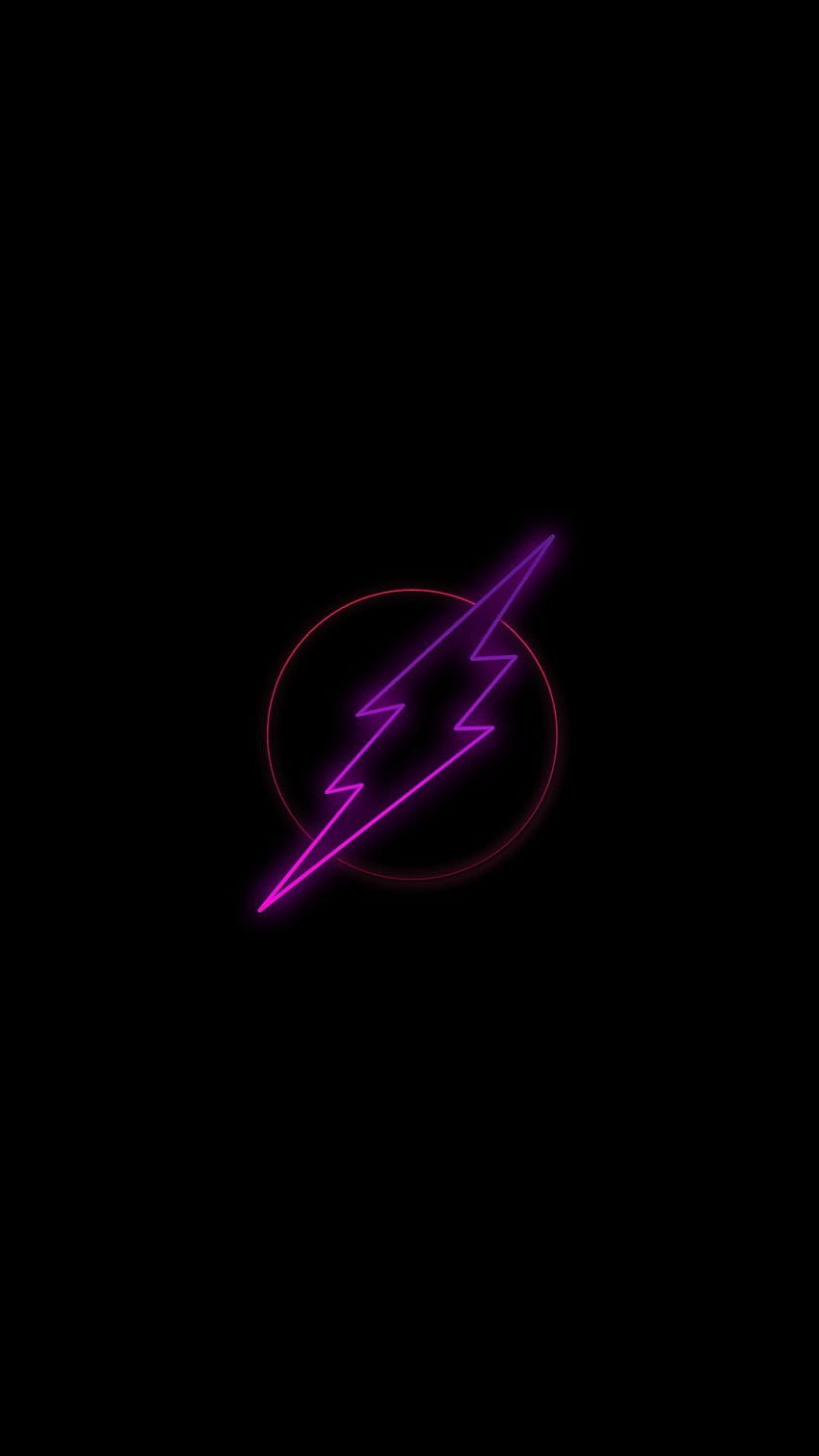 Android Dark Neon, aesthetic black neon HD phone wallpaper