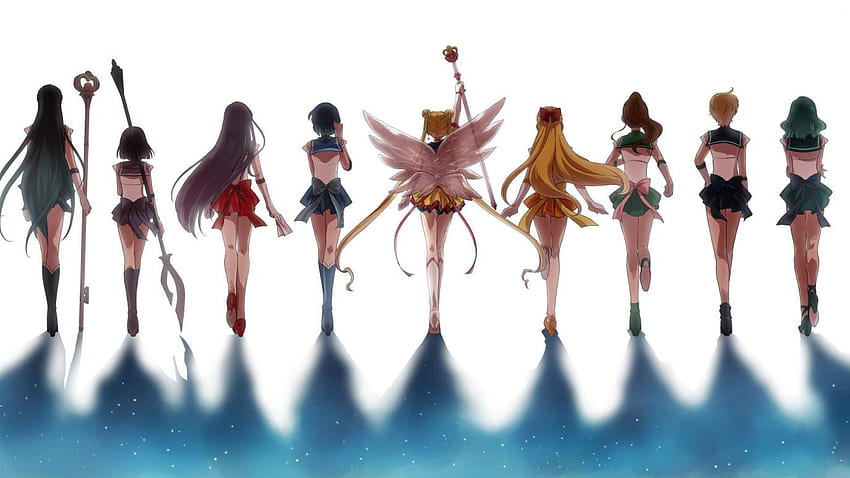 Sailor Saturn, Sailor Moon anos 90 papel de parede HD