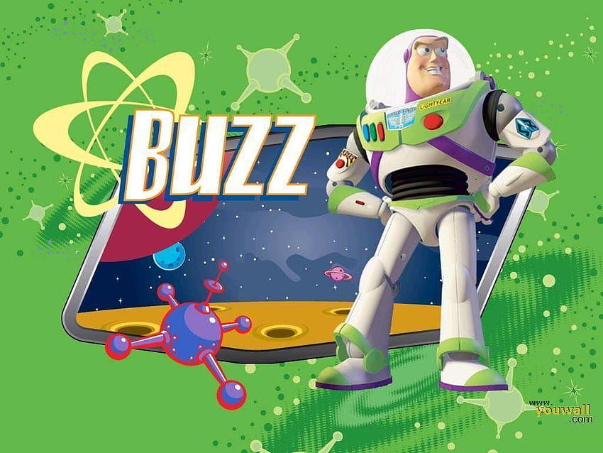 Buzz Lightyear di Star Command Sfondo HD