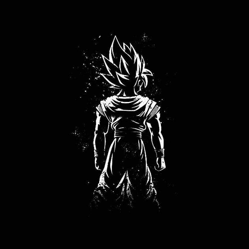 Goku Blanco y Negro, goku oscuro fondo de pantalla del teléfono | Pxfuel
