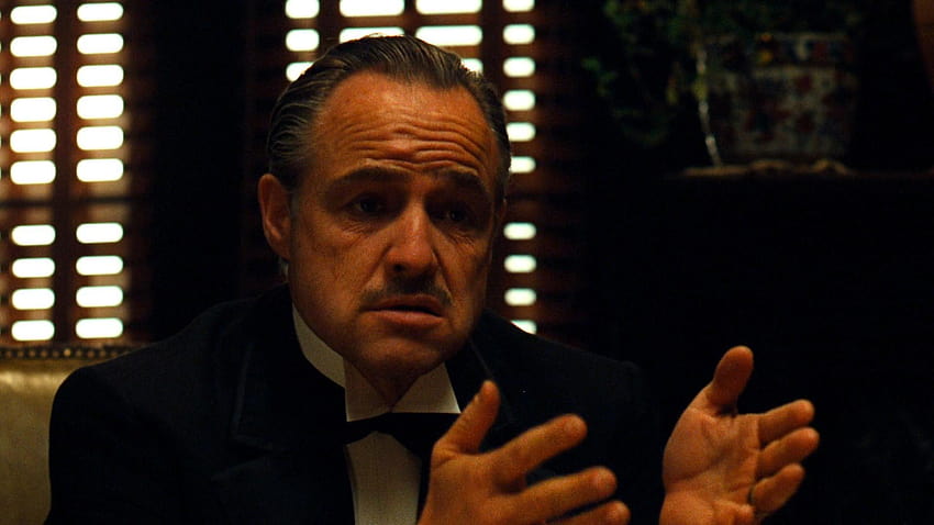 film, The Godfather, Marlon Brando ::, marlon brando godfather HD wallpaper