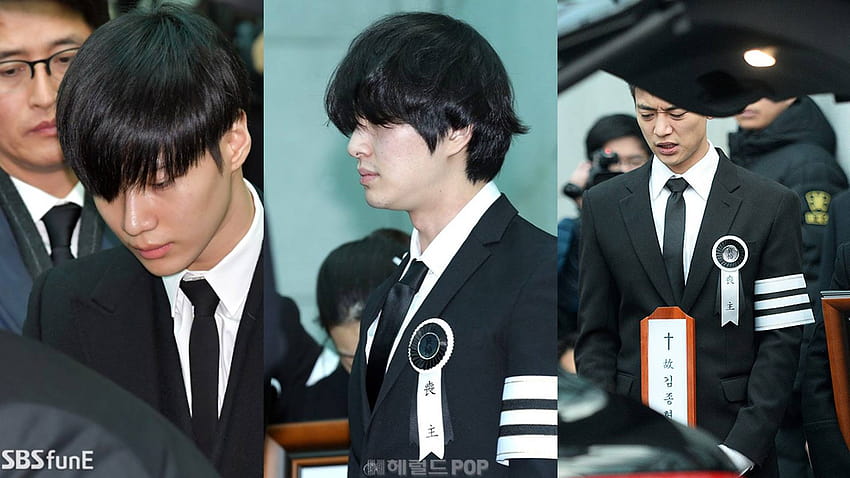 Kim Jonghyun Laid To Rest By SHINee Bandmates After Suicide, jonghyun and key HD wallpaper