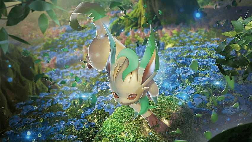 Pokemon Leafeon HD-Hintergrundbild