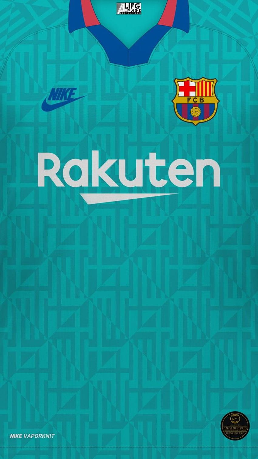 Pin em, fc barcelona jersey HD phone wallpaper