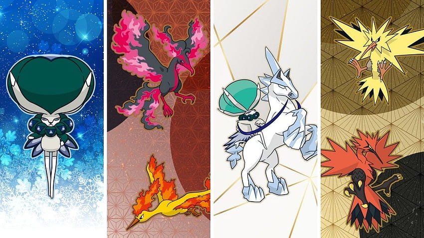 The Pokemon Company Shares New Year Mobile Featuring Calyrex, Zapdos, Moltres And More, rare pokemon HD wallpaper