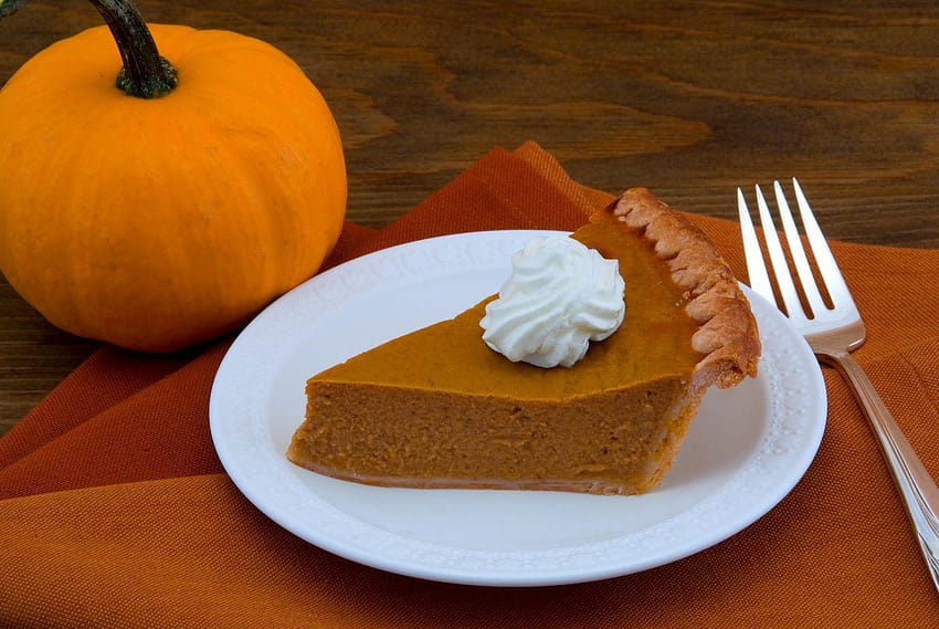 thanksgiving pumpkin pie HD wallpaper