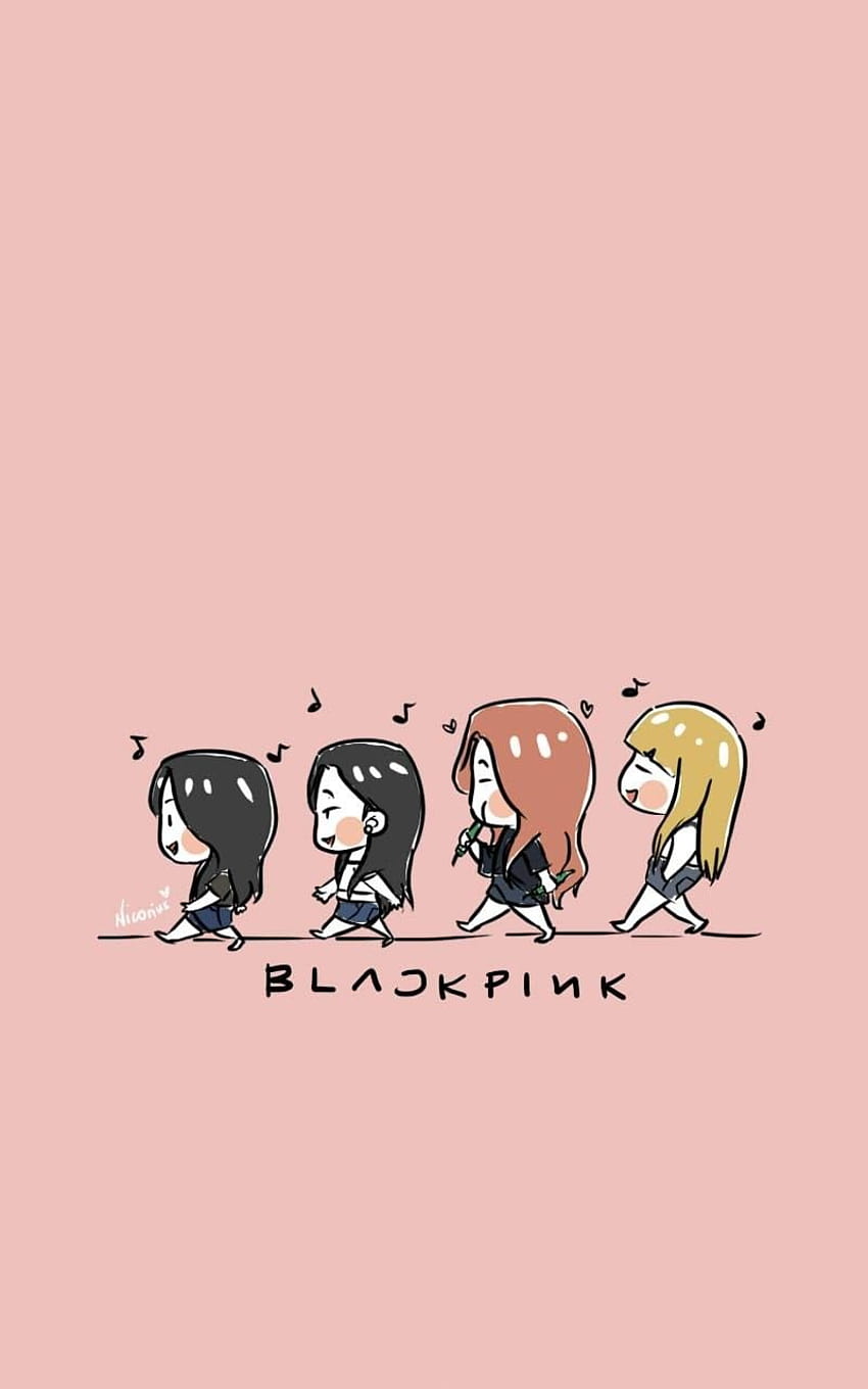 Black pink kawaii HD wallpapers | Pxfuel