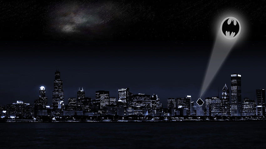 Gotham City Hintergründe 14 HD-Hintergrundbild