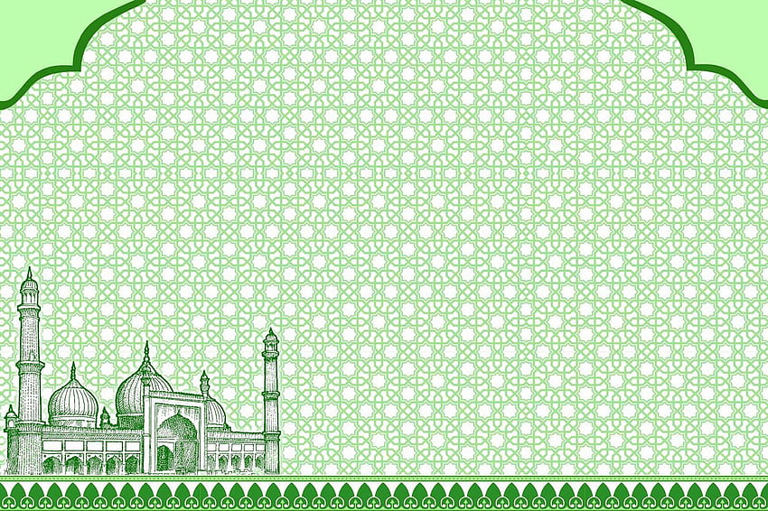Arrière-plans islamiques. Cadres islamiques Vector Joy Studio Design, arrière-plan islam Fond d'écran HD
