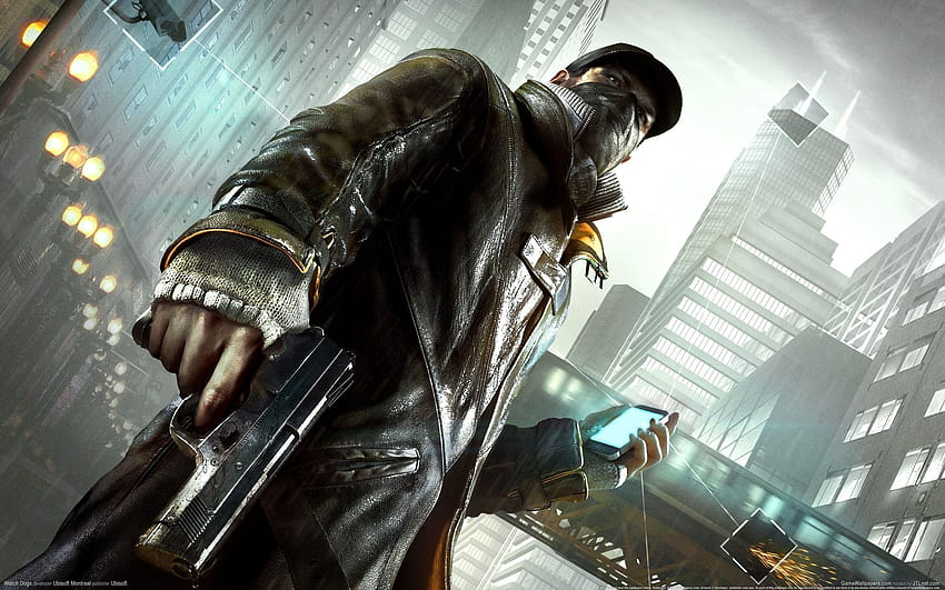 Found this amazing Aiden Pearce wallpaper  rwatchdogs