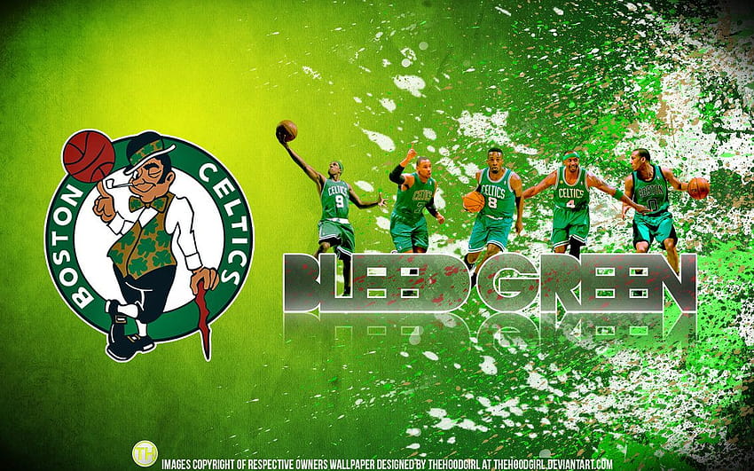 Boston Celtics Bleed Green and, boston celtics computer HD wallpaper