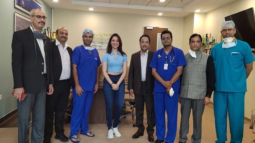 Tamannaah Bhatia ขอบคุณแพทย์และเจ้าหน้าที่โรงพยาบาลหลังฟื้นตัวจากโควิด วอลล์เปเปอร์ HD