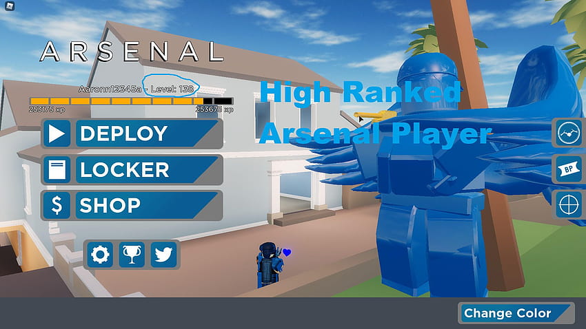 Help you with roblox arsenal or teach you how to play by Iitrxsh, tanqr HD wallpaper