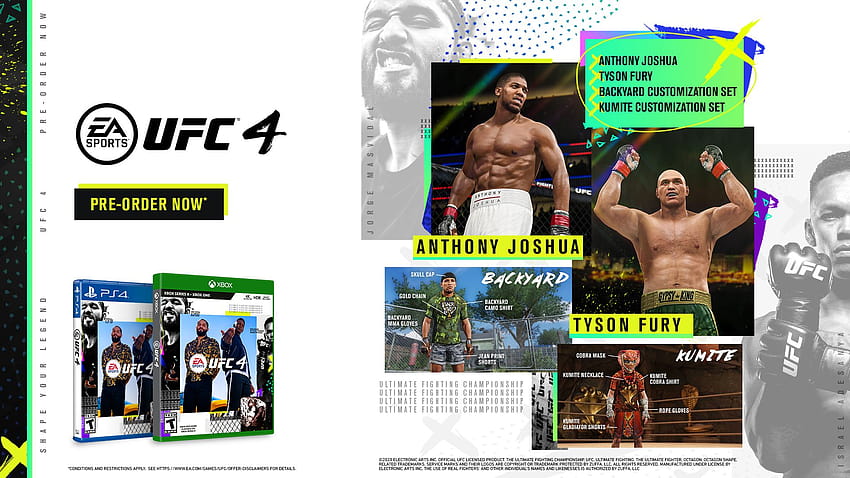 EA Sports UFC 4 HD wallpaper