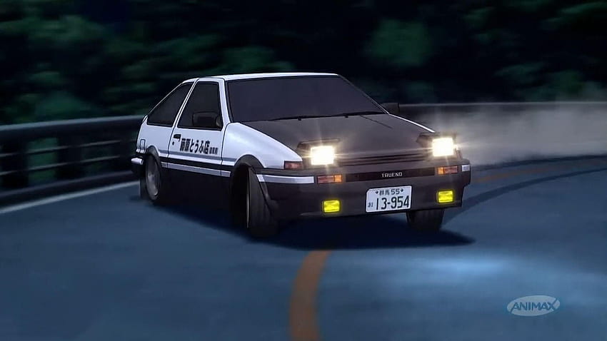Inisial D, toyota ae86 Wallpaper HD