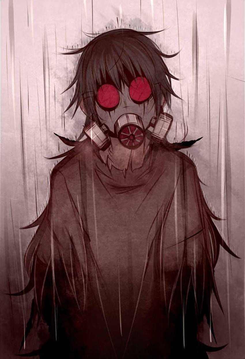 Horror Anime Boy, ragazzo spaventoso dell'anime Sfondo del telefono HD