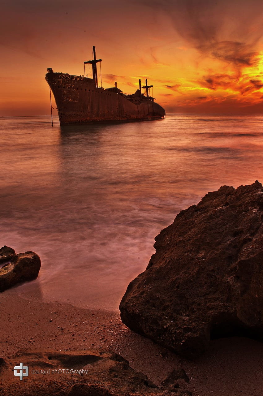 Kapal Yunani oleh sherwin Flores / 500px, pulau kish wallpaper ponsel HD