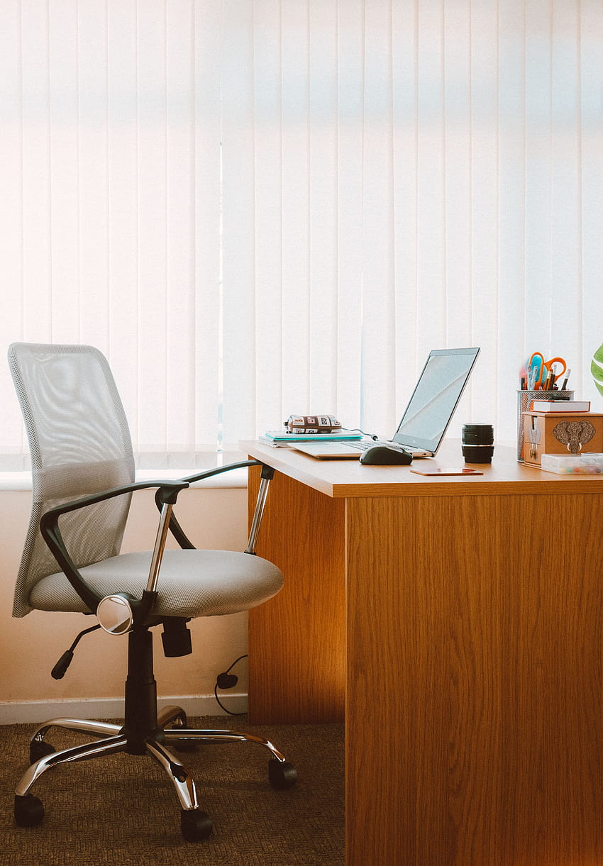 Cadeira de escritório e escrivaninha · Estoque Papel de parede de celular HD