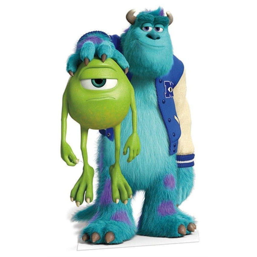 Monsters University Mike & Sulley Cardboard Cutout HD phone wallpaper