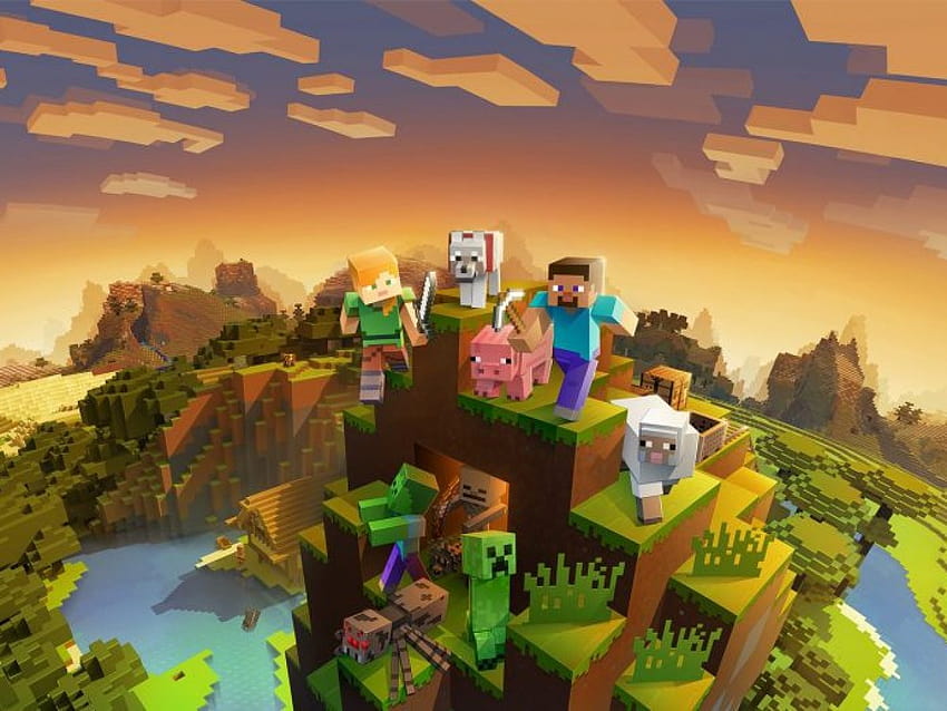 วิธีเปลี่ยน Minecraft Skins บนพีซี, คอนโซลและ Pocket Edition, ความสวยงามของพีซี minecraft วอลล์เปเปอร์ HD