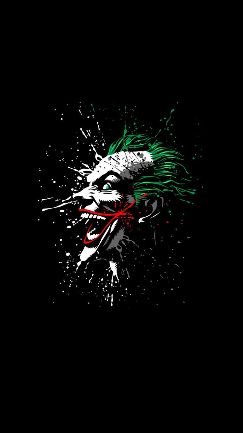 Joker laugh 4K wallpaper download