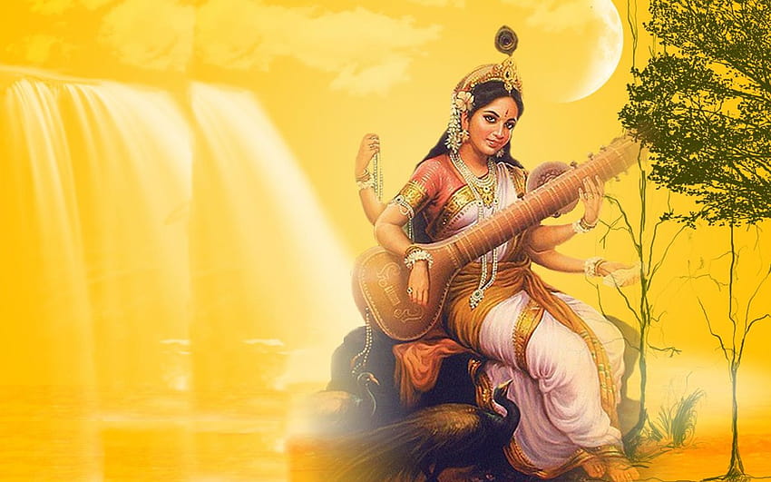 Best 4 Saraswati Backgrounds on Hip, maa saraswati HD 월페이퍼