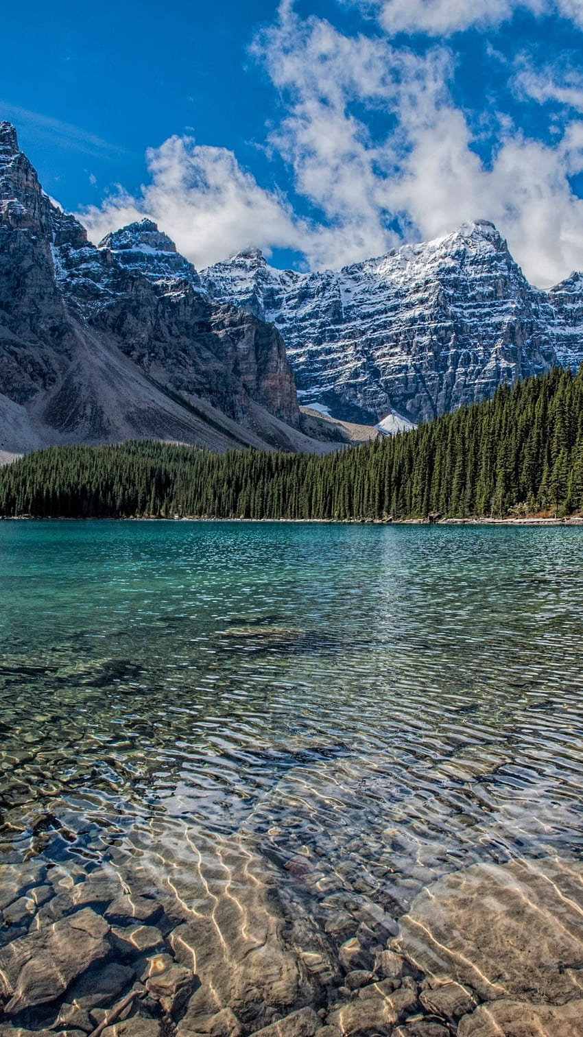 Canada iPhone, lago smeraldo ontario canada Sfondo del telefono HD